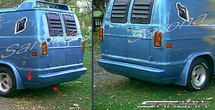 Custom Ford Econoline Van  All Styles Roll Pan (1975 - 2014) - $199.00 (Part #FD-001-RP)